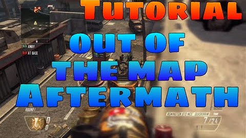 Black Ops 2 Glitches - How To Get Out Of The Map On Aftermath! TrickShotting Glitch