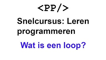 Cursus programmeren Java - Wat is een loop? #cursus #programmeren #coderen #ProgrammeerPlaats