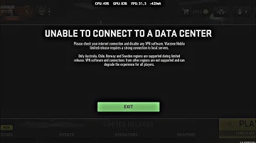 fix lost vpn data warzone mobile