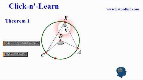 001 Circle Theorem 1