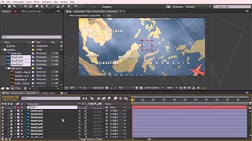 07 Parenting layers for animation with a Null