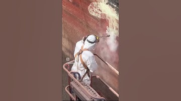 The Art of Dry Docking 🏗️#portsofgenoa #genova #drydock #shipyard