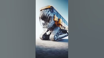 Ai create best hybrid fusion videos with jcb and bus #performance #newyork #americagottalent #show