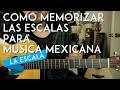 Como SACAR y MEMORIZAR LAS ESCALAS rapidamente! - Tutorial Guitarra - LA ESCALA