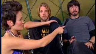 Foo Fighters Backstage Interview Part4