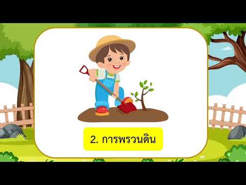 หน่วย ต้นไม้ เรื่อง การดูแลรักษาต้นไม้