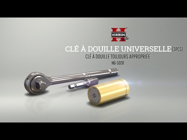 Clé à douille universelle (3pcs) 