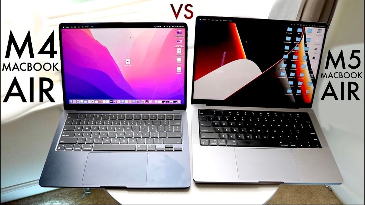 M5 MacBook Air Vs M4 MacBook Air! (Comparison) (Review) - YouTube