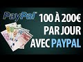 Gagner 100 Euros à 200 Euros Paypal par Jour (Gratuitement et Facilement)