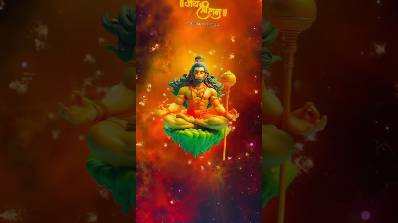 जय श्री राम 🚩🚩🚩🚩          #reels #hanuman #ram