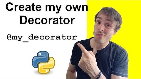Decorators in Python | Flask and Python Backend #9