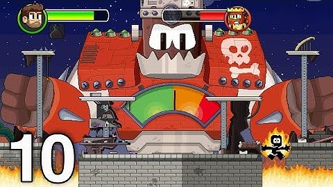 Dan The Man - Gameplay Walkthrough Part 10 - Stage 8 - 4 - 3 ( iOS , Android ) Shanq Gaming