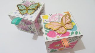 DIY #308 | Paper Gift Box - Cute &amp; Easy ❤