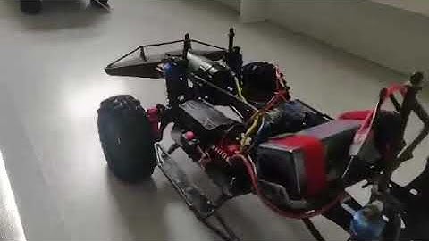 Axail scx10ii chsssis mounted servo winch, variable speed!!