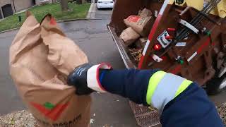 Fall Yard Waste GoPro POV (a) by Huck City  14,000 views 5 months ago 10 minutes, 30 seconds