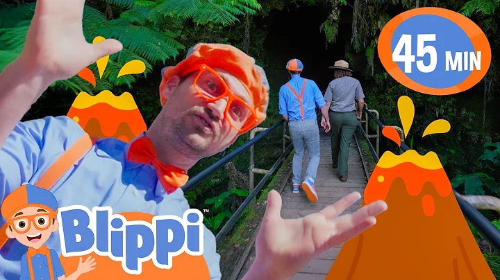 EXPLOSIVE Volcano Exploring!! | Blippi & Meekah Challenges and Games for Kids