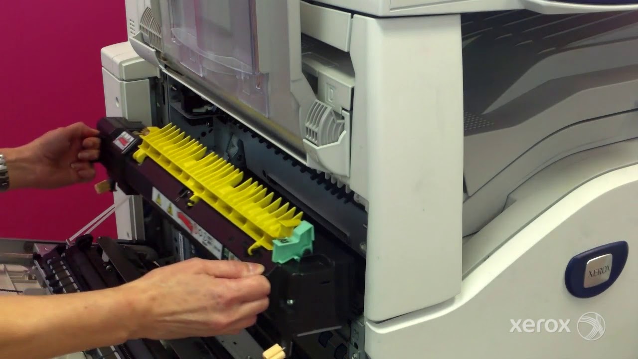 Xerox® WorkCentre 7435 Family Fuser Replacement - YouTube