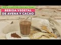 BEBIDA VEGETAL DE AVENA Y CACAO | Leche de avena y cacao | Leche vegetal casera con Vegan Milker