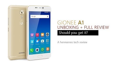 Gionee A1 - Great Price, Great Specs, Great Look, Quite Affordable. (Unboxing and Review)