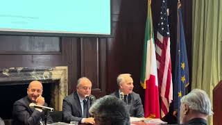 Mafia, Web e Costituzione: Nicola Gratteri all'Istituto Italiano di Cultura di New York