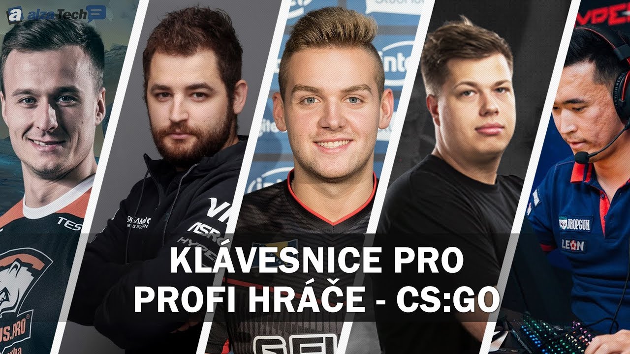 Hrajte jako profesionálové: Klávesnice pro profi hráče CS:GO ...