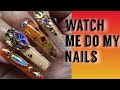 Watch me work : Doing own Nails