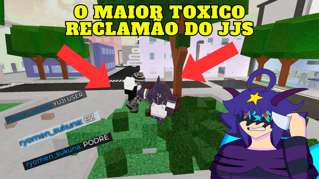 DESTRUI um EMO TOXICO no JUJUTSU SHENANIGANS