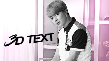 SVP Tutorial — 3D Text Effect/Transition Tutorial