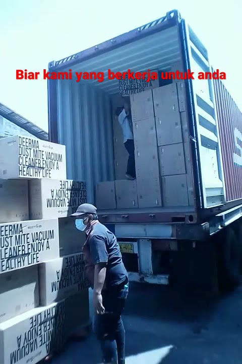 PROSES BONGKAR BARANG DI GUDANG CUSTOMER