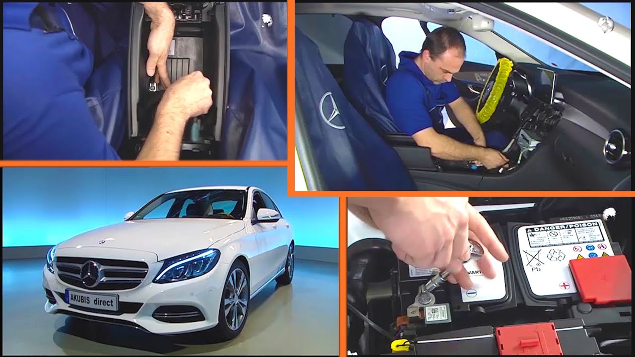 Mercedes Benz: Mittelkonsole ausbauen und tauschen