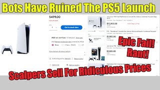 Bots Ruin The PS5 Launch, Walmart PS5 Event Was A Disaster