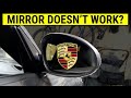 How to fix a broken side mirror on a Porsche (DIY Tutorial on a Porsche 911)