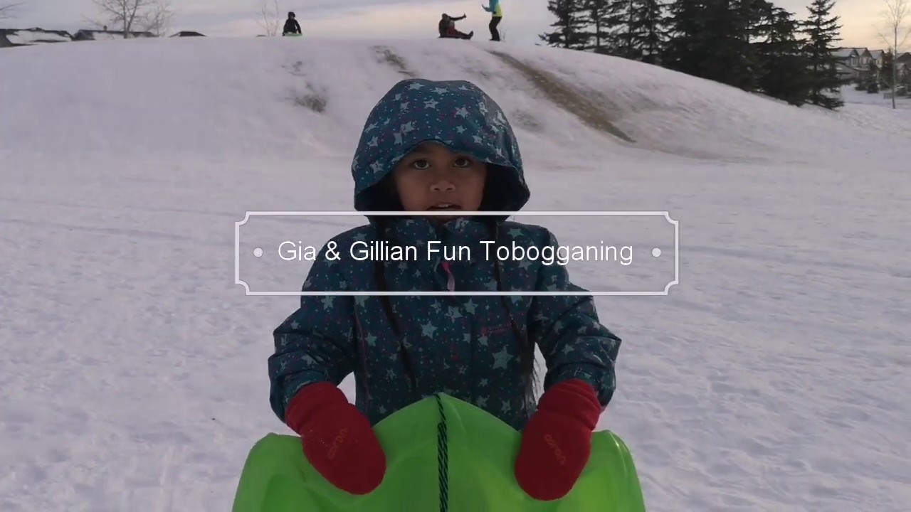 Tobogganing is Fun @ Copperfield Park