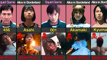 Every Death of Squid Game vs Alice in Borderland!