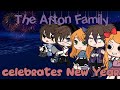 `• The Afton Family celebrates New Year || New Year Special || FNAF •`