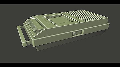 BLENDER CHALLENGE 3: Modeling a Cassette Player (Part 4)