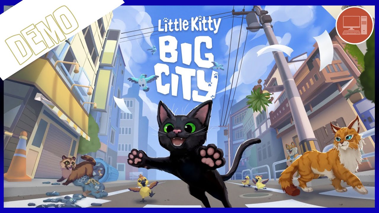 O JOGO MAIS FOFO E ENGRAÇADO DE GATO!, little kitty big city