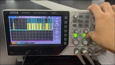 hantek  oscillscope dso4254b serial bus triggering and decode IIC  CAN  LIN  UART  SPI
