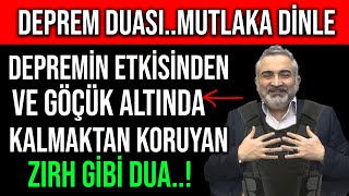 Deprem Duasi..mutlaka Di̇nle..depremi̇n Etki̇si̇nden Ve Göçük Altinda Kalmaktan Koruyan Zirh Gi̇bi̇ Dua Resimi