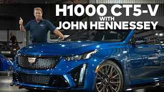 1000HP Cadillac 6sp Manual Test Drive with John Hennessey \/\/ H1000 Upgrade \/\/ CT5-V