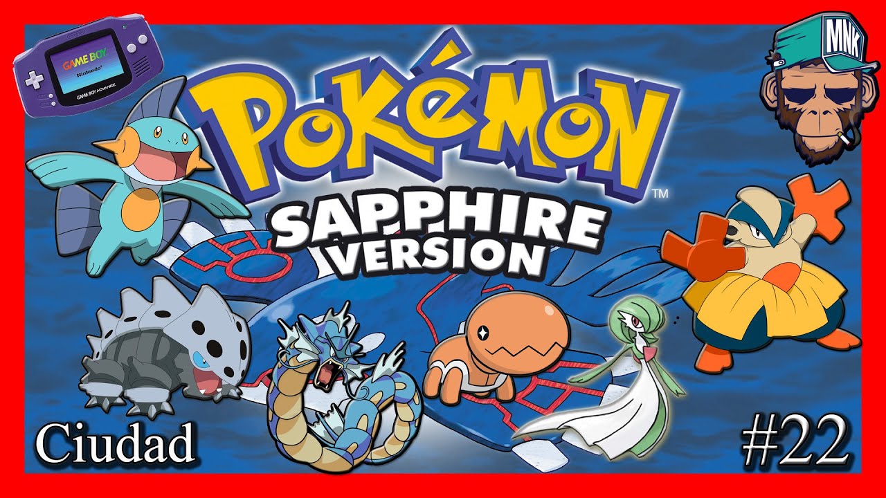 Pokémon Zafiro #23 Fastidiando al Equipo Aqua - YouTube