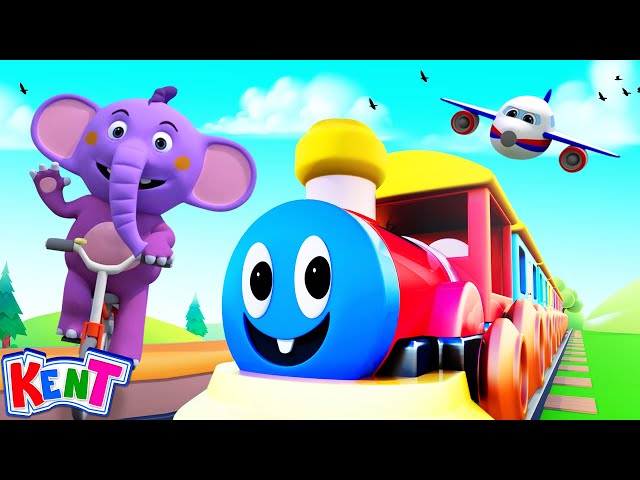 Car Goes Vroom Vroom Song | Nursery Rhymes u0026 Kids Songs  @KENTTHEELEPHANT class=