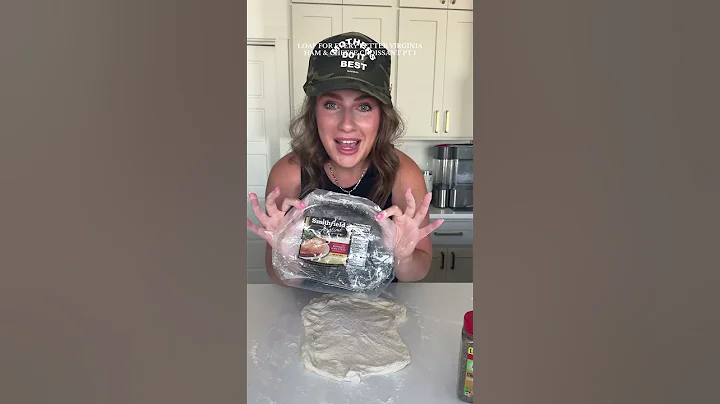 loaf for every letter/state Virginia, ham and cheese croissant loaf #sourdough #sourdough