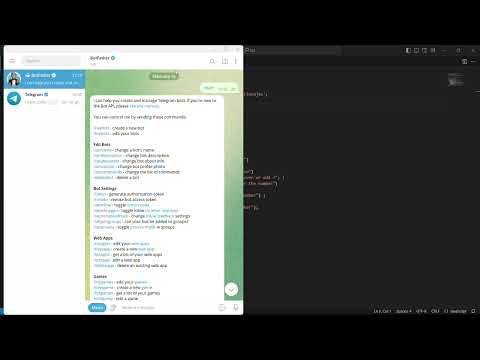 creating a telegram chat bot using node js