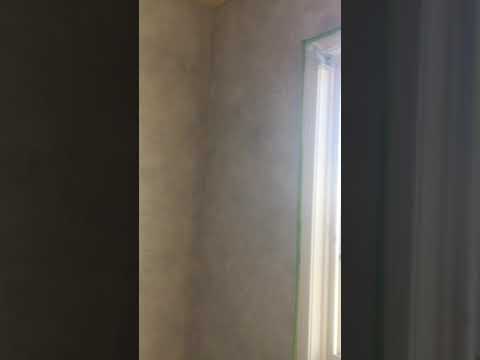 Custom Wall finish in a guest bathroom! - NJ Mural Artist