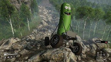 SnowRunner | Crawl Test - Pickle Rick Mobile 01 | Console Mods