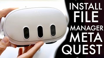 How To Install a File Manager On Meta Quest! (2024)