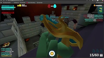 Shell Shockers: A Perfect 3v3 & At The End We All Parkoured To The Secret Reachable Spot GGs