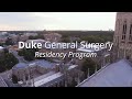 Duke General Surgery Residency Program