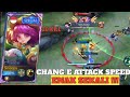 CHANG'E PAKE BUILD ATTACK SPEED !! ENAK BANGET !!! - MOBILE LEGENDS #mobilelegends #mlbb #change